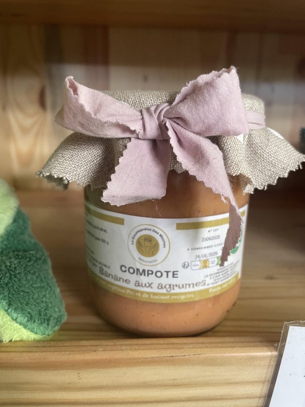 Banana & citrus compote