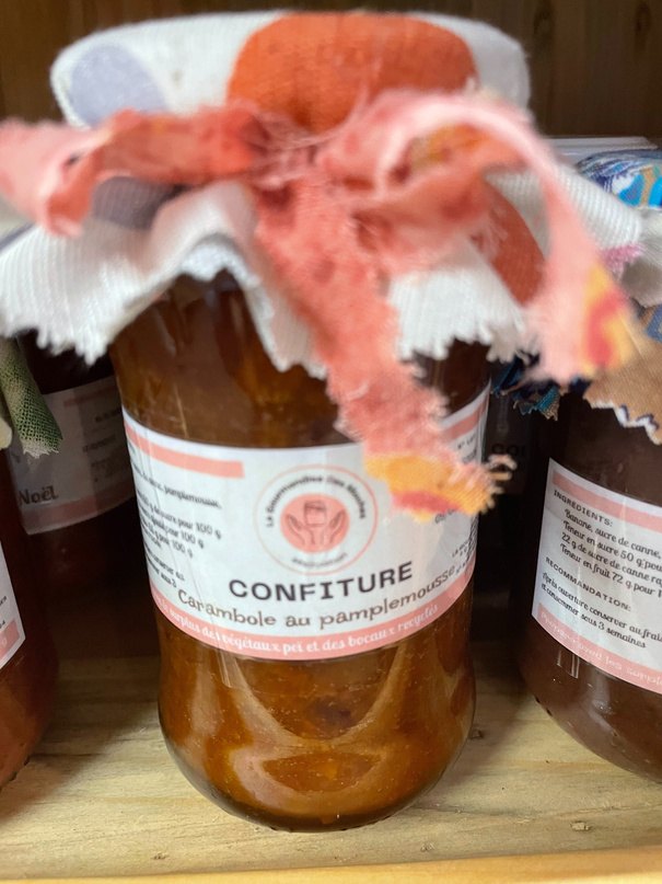 Starfruit & pomelo jam