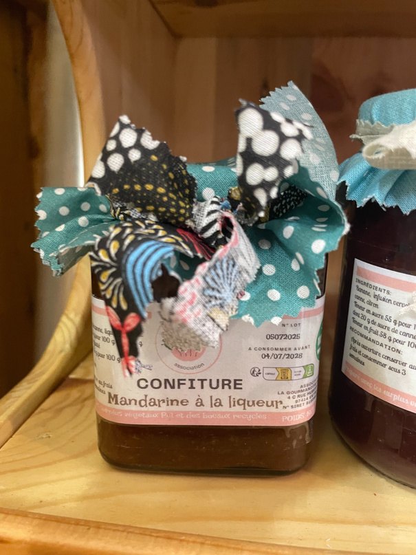 Mandarin liqueur jam