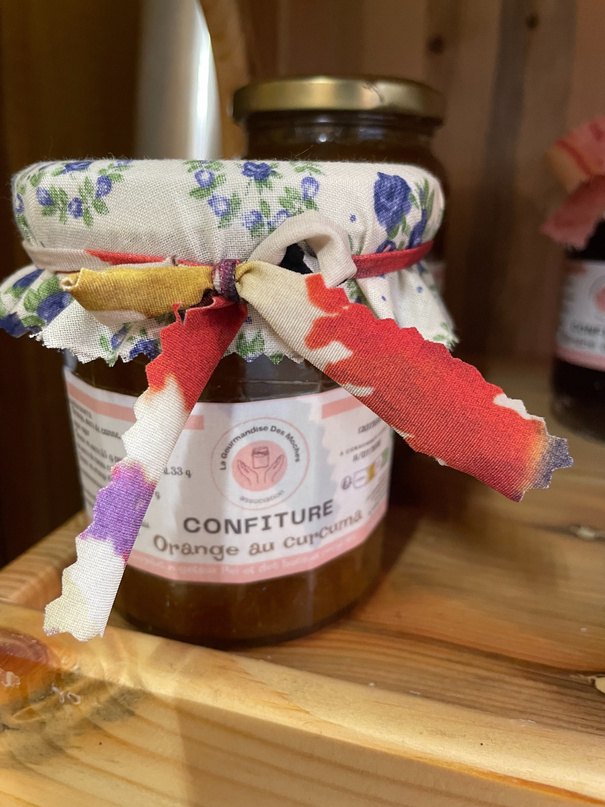 Orange & turmeric jam