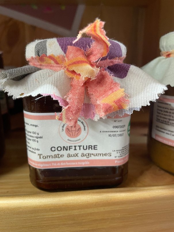 Tomato & citrus jam