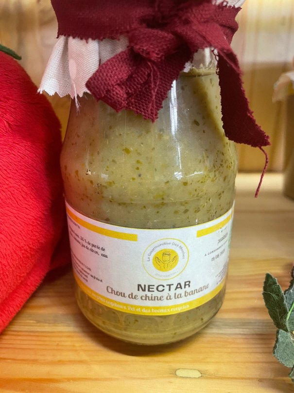 Chinese cabbage & banana nectar