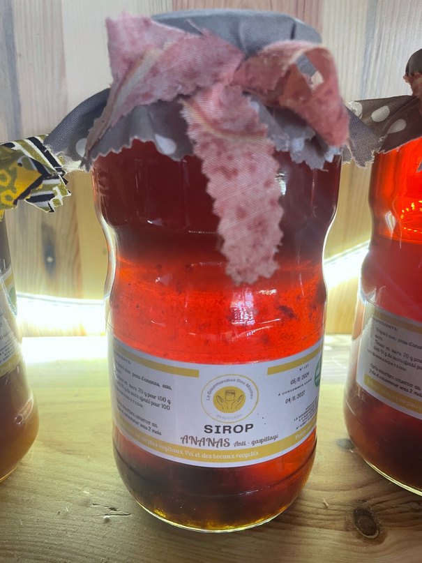 Pineapple syrup